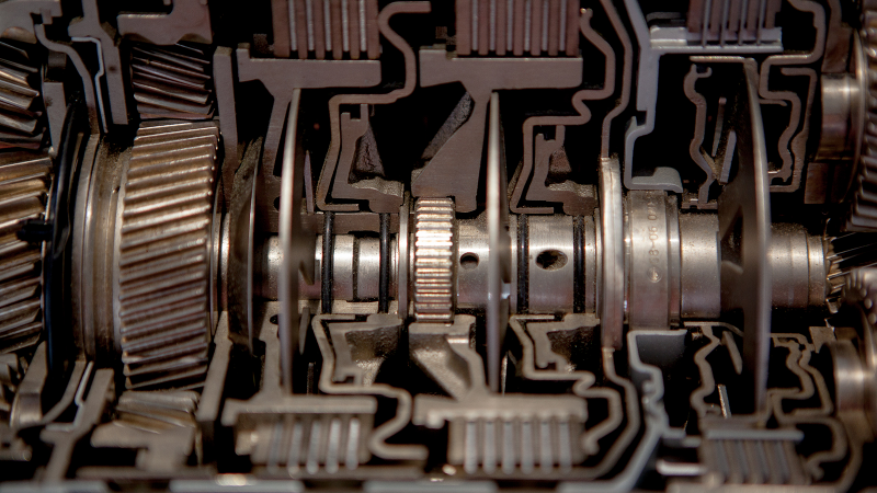 Illustration for article titled Inside a Transmission - Photos of the black magic and the METAL